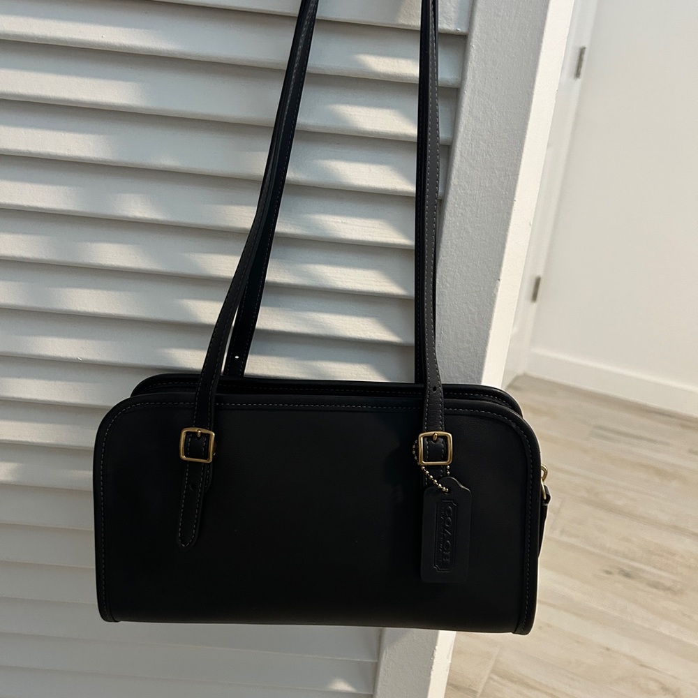 Coach Black swing zip